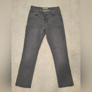Levis Gray Women's Straight Leg Jeans
